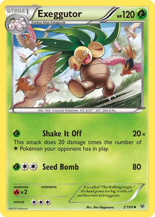 Exeggutor (2/108) [XY: Roaring Skies] - Pokemon Single