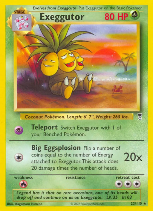 Exeggutor (23/110) [Legendary Collection] - Pokemon Single