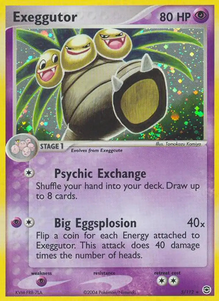 Exeggutor (5/112) [EX: FireRed & LeafGreen] - Pokemon Single