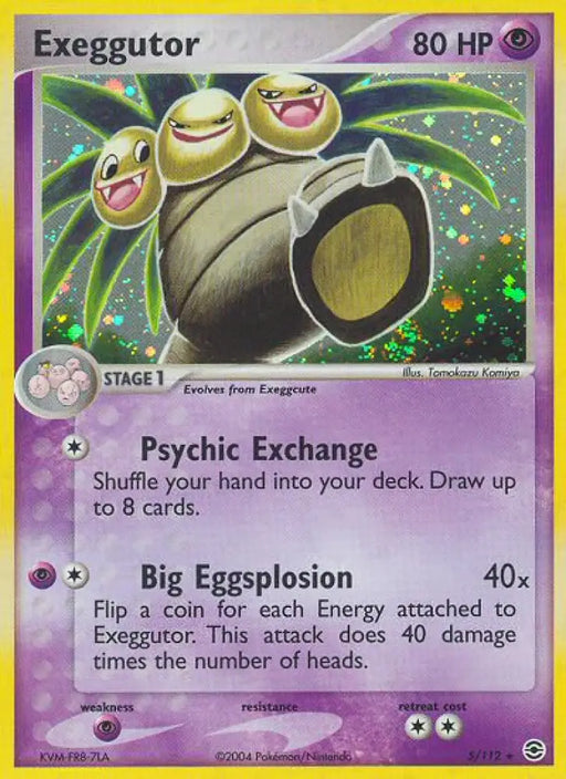 Exeggutor (5/112) [EX: FireRed & LeafGreen] - Pokemon Single