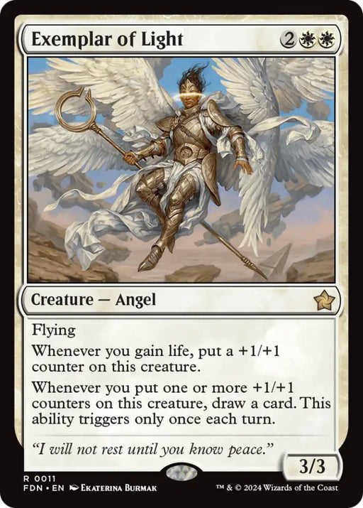 Exemplar of Light [Foundations] - MTG Single