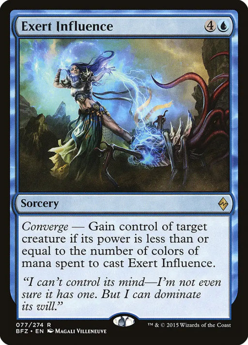 Exert Influence [Battle for Zendikar] - MTG Single