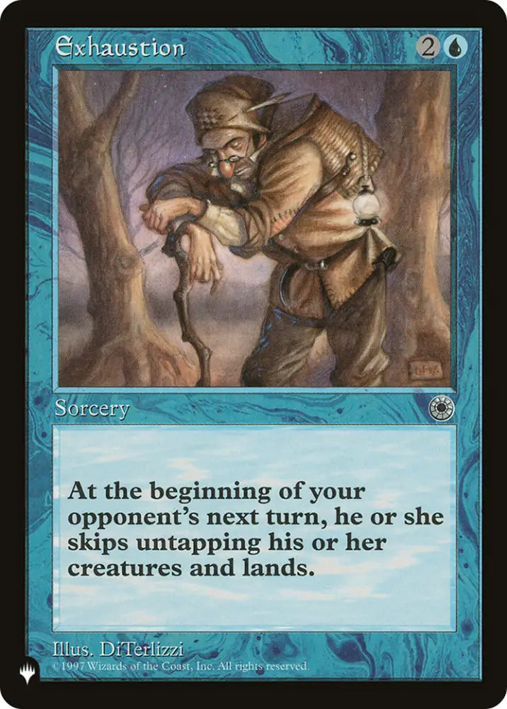 Exhaustion [The List] - MTG Single