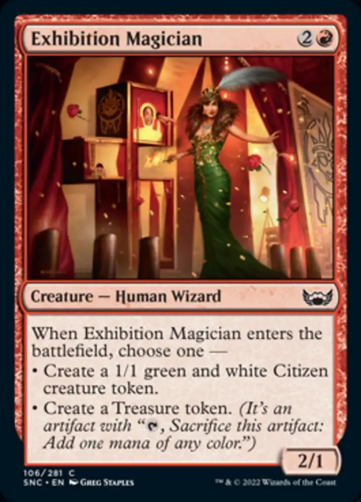 Exhibition Magician [Streets of New Capenna] - MTG Single