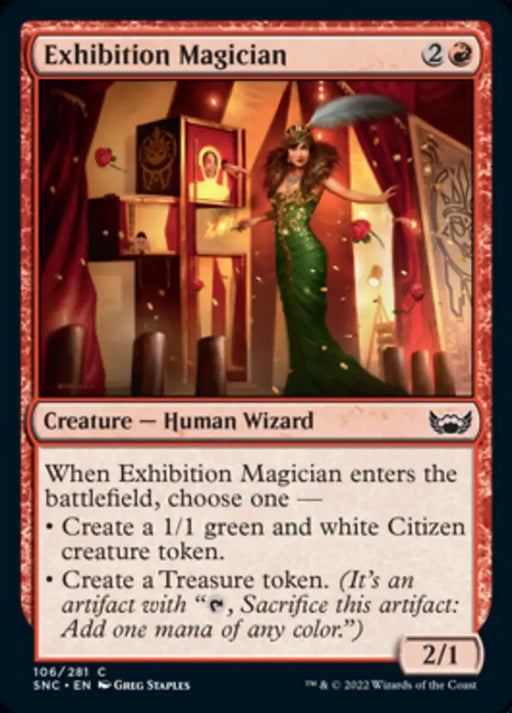 Exhibition Magician [Streets of New Capenna] - MTG Single