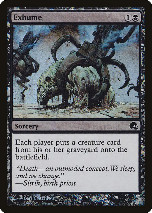 Exhume [Premium Deck Series: Graveborn] - MTG Single