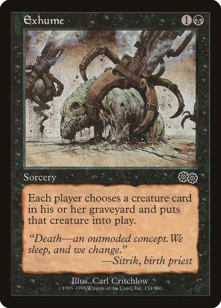 Exhume [Urza’s Saga] - MTG Single