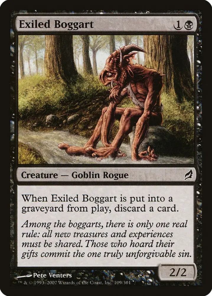 Exiled Boggart [Lorwyn] - MTG Single