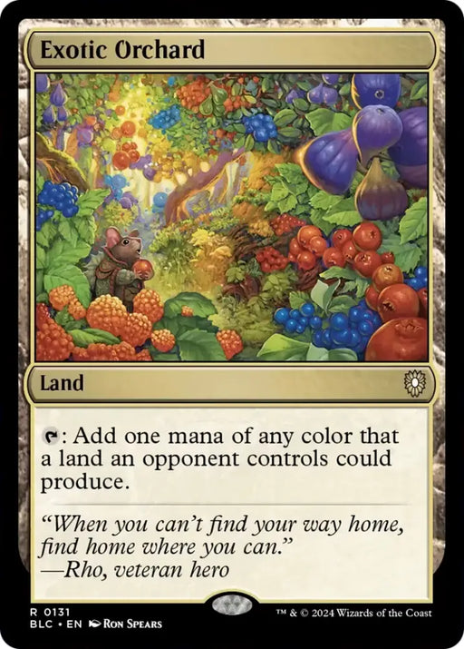 Exotic Orchard [Bloomburrow Commander] - MTG Single