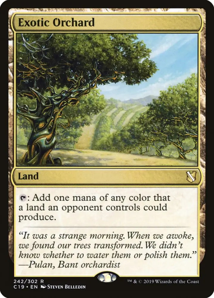 Exotic Orchard [Commander 2019] - MTG Single