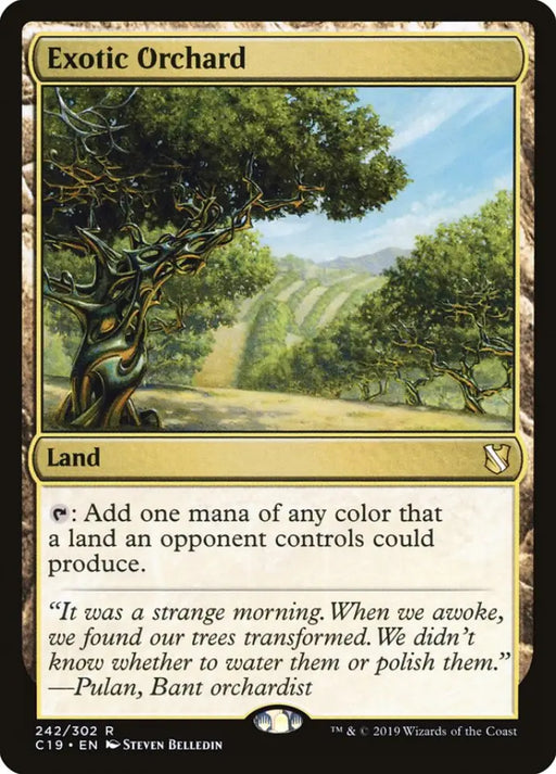 Exotic Orchard [Commander 2019] - MTG Single