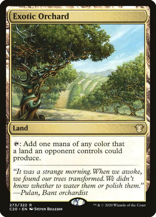 Exotic Orchard [Commander 2020] - MTG Single