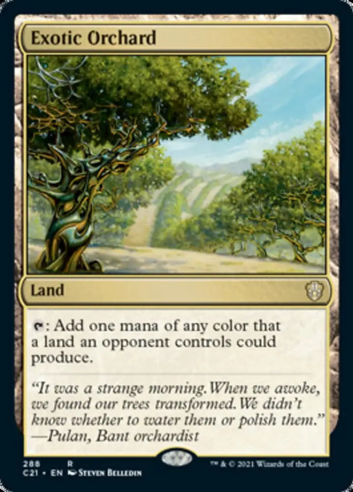 Exotic Orchard [Commander 2021] - MTG Single