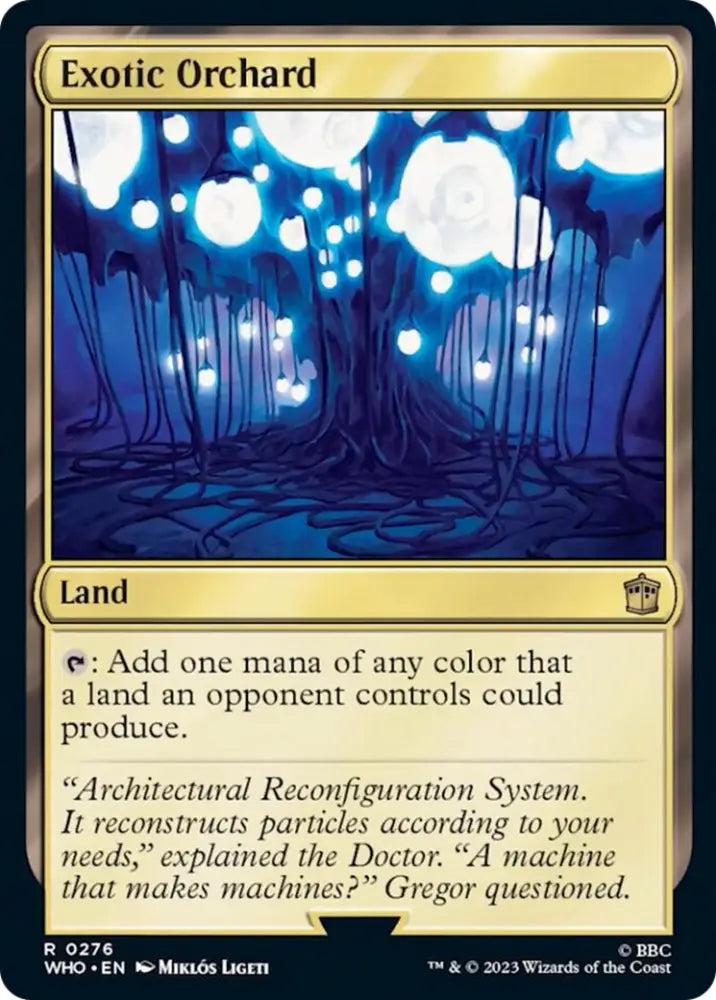 Exotic Orchard [Doctor Who] - MTG Single