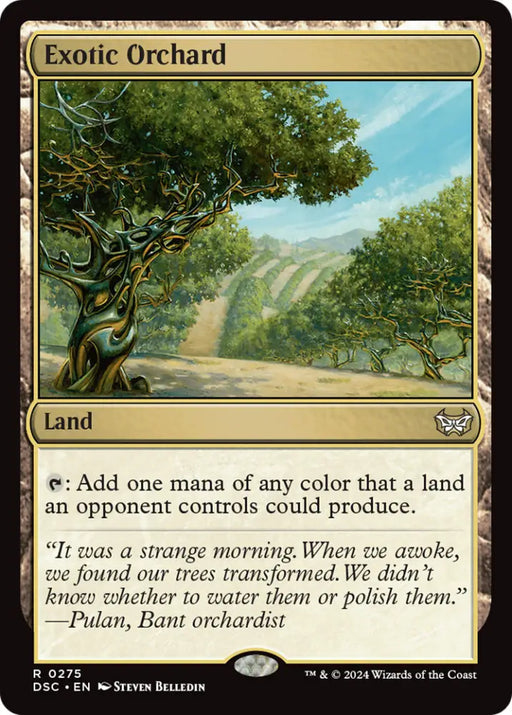 Exotic Orchard [Duskmourn: House of Horror Commander] - MTG Single