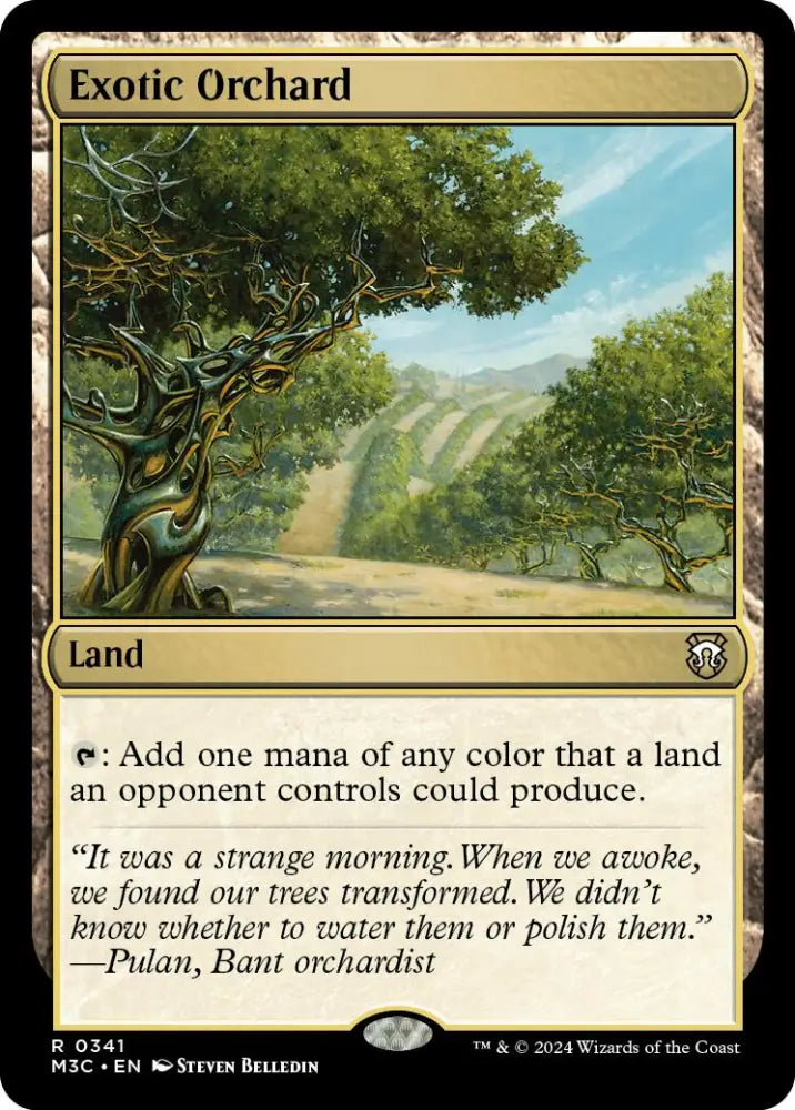 Exotic Orchard [Modern Horizons 3 Commander] - MTG Single