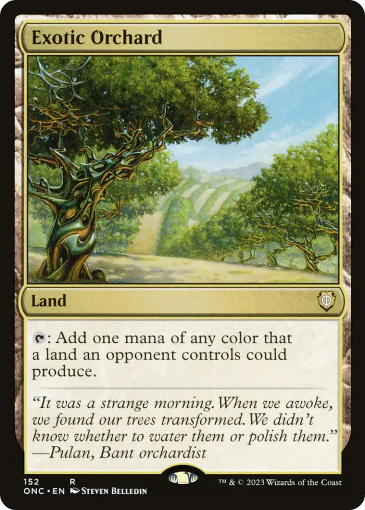 Exotic Orchard [Phyrexia: All Will Be One Commander] - MTG Single