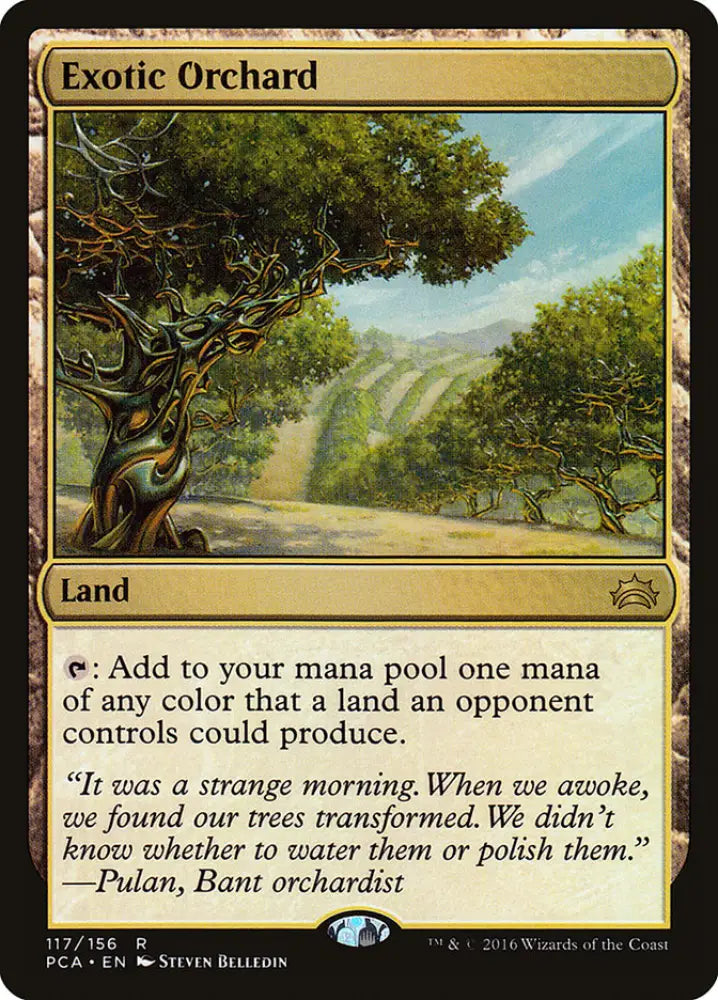 Exotic Orchard [Planechase Anthology] - MTG Single