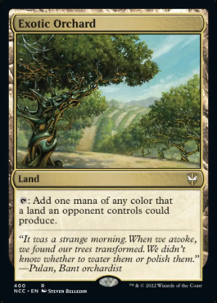 Exotic Orchard [Streets of New Capenna Commander] - MTG Single