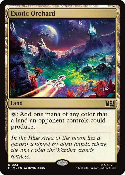 Exotic Orchard (Surge Foil) (241) [Marvel Super Heroes Commander]