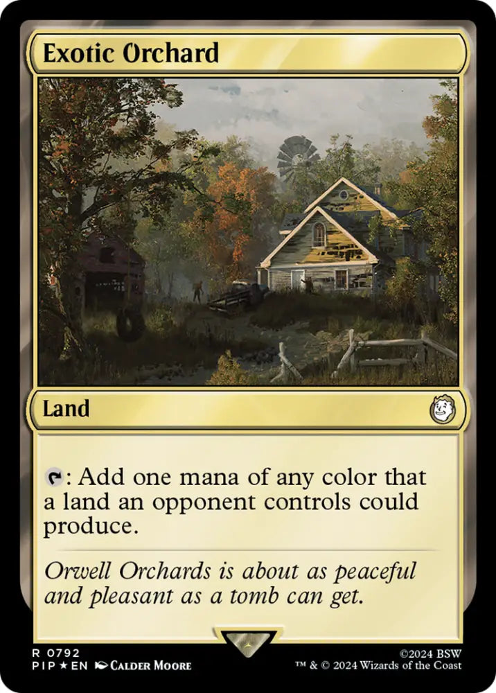Exotic Orchard (Surge Foil) [Fallout] - MTG Single