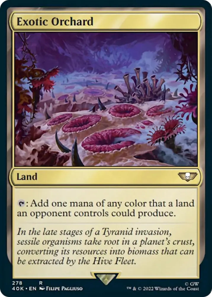 Exotic Orchard [Warhammer 40,000] - MTG Single