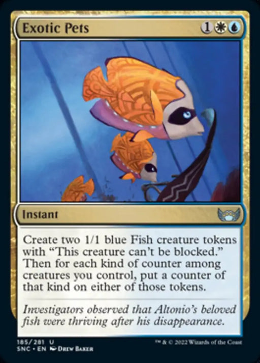 Exotic Pets [Streets of New Capenna] - MTG Single