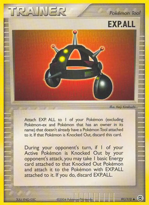 EXP.ALL (91/112) [EX: FireRed & LeafGreen] - Pokemon Single