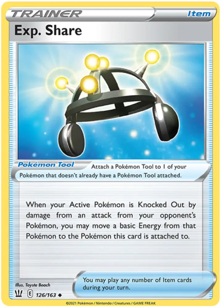 Exp. Share (126/163) [Sword & Shield: Battle Styles] - Pokemon Single