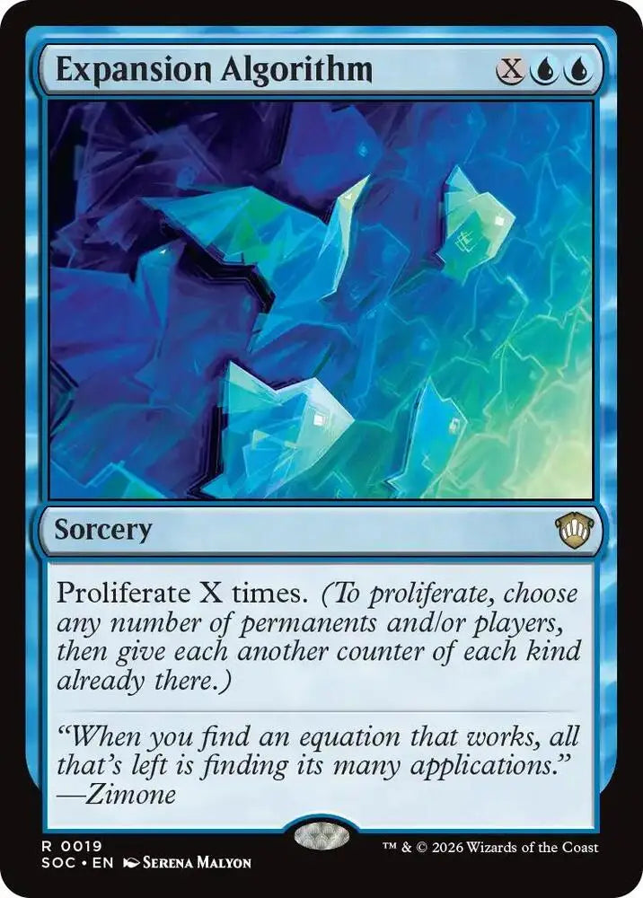 Expansion Algorithm (19) [Secrets of Strixhaven Commander]
