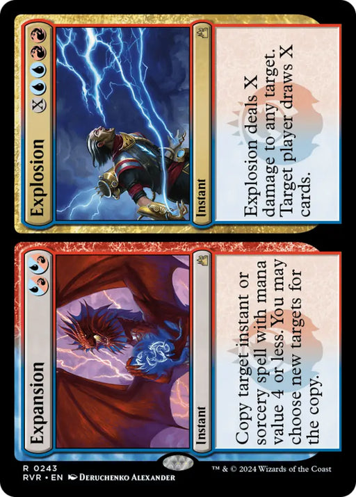 Expansion // Explosion [Ravnica Remastered] - MTG Single