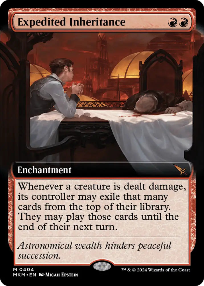 Expedited Inheritance (Extended Art) [Murders at Karlov Manor] - MTG Single