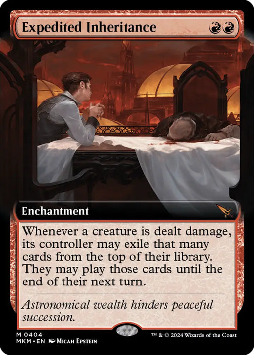 Expedited Inheritance (Extended Art) [Murders at Karlov Manor] - MTG Single