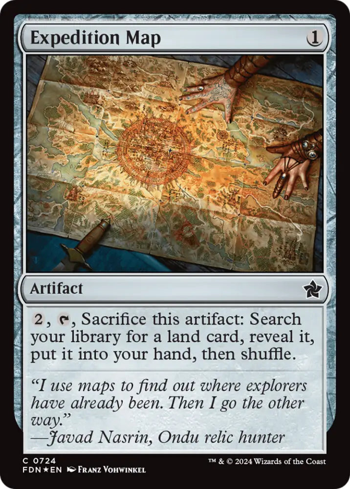 Expedition Map [Foundations] - MTG Single