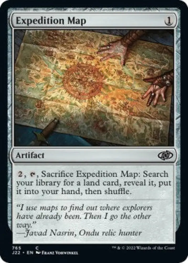 Expedition Map [Jumpstart 2022] - MTG Single