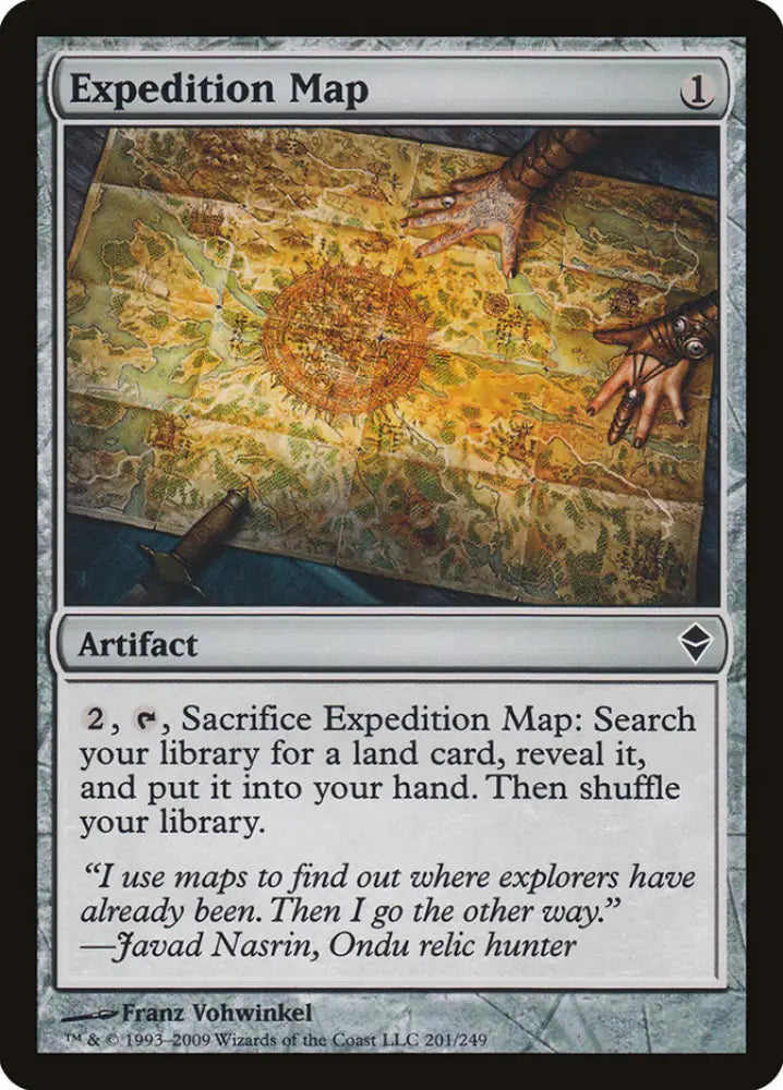 Expedition Map [Zendikar] - MTG Single