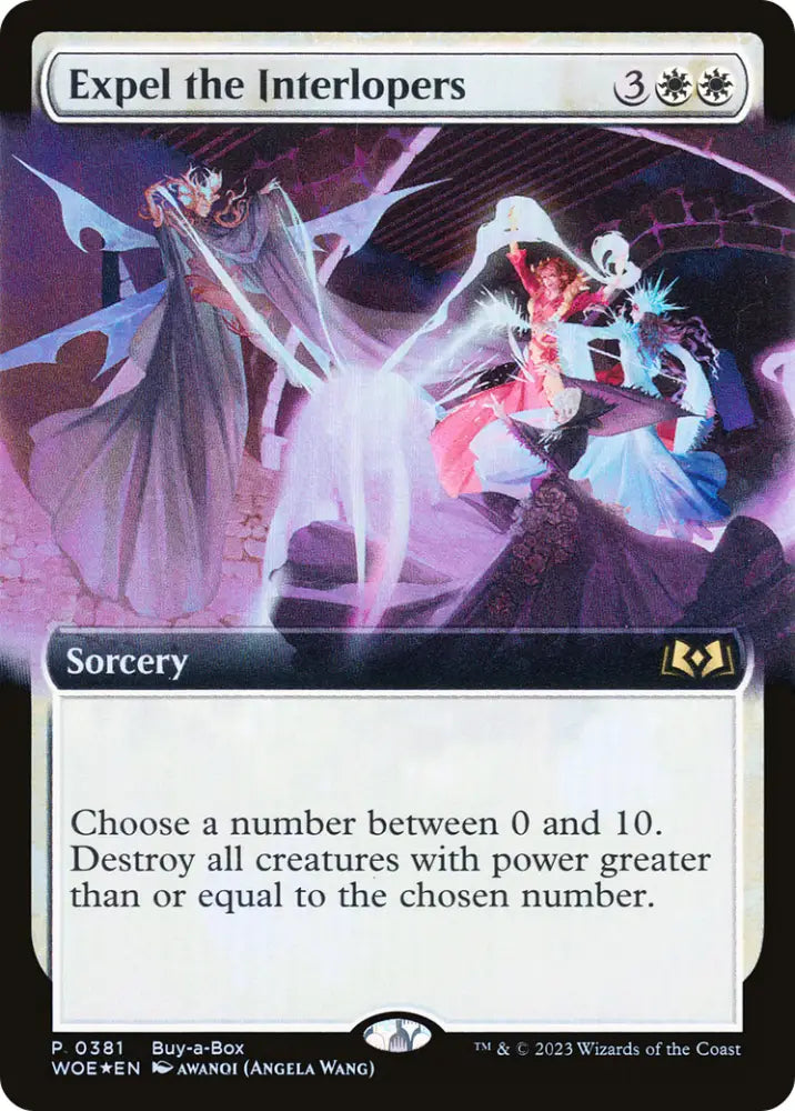 Expel the Interlopers (Buy-A-Box) [Wilds of Eldraine Promos] - MTG Single