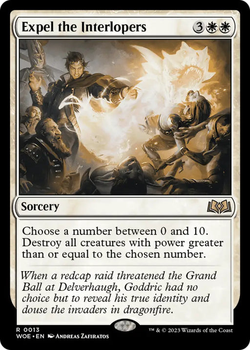 Expel the Interlopers [Wilds of Eldraine] - MTG Single
