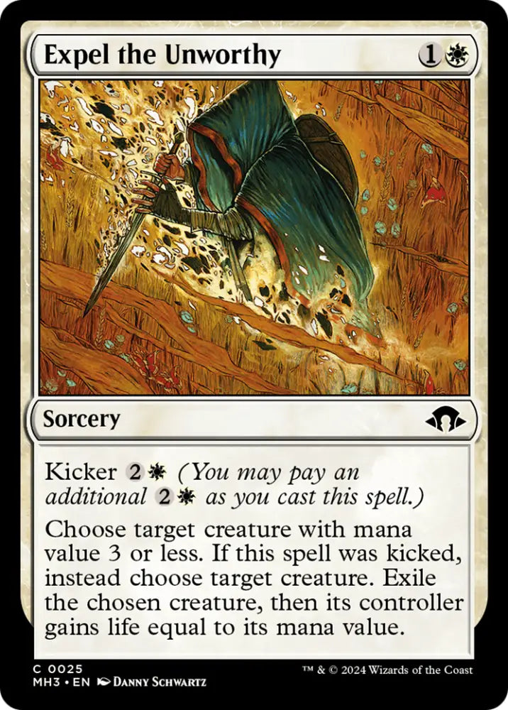 Expel the Unworthy [Modern Horizons 3] - MTG Single