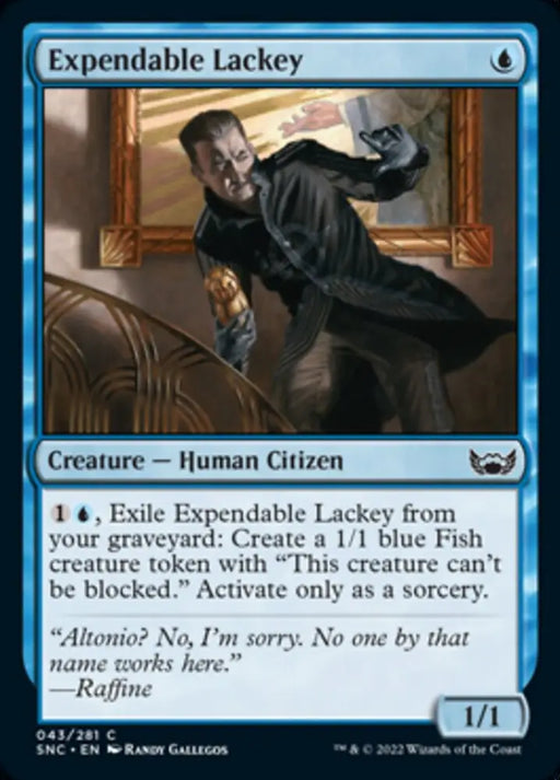 Expendable Lackey [Streets of New Capenna] - MTG Single