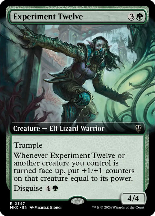 Experiment Twelve (Extended Art) [Murders at Karlov Manor Commander] - MTG Single