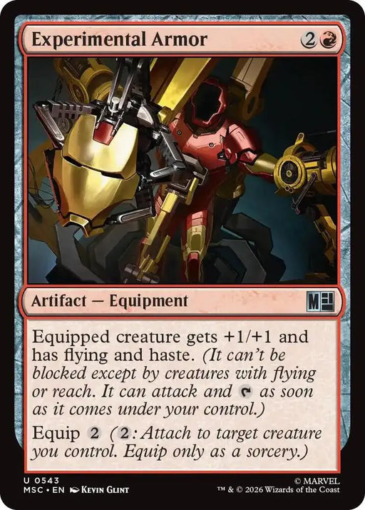 Experimental Armor (543) [Marvel Super Heroes Commander]