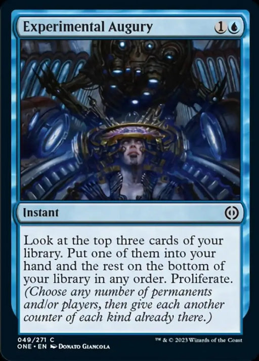 Experimental Augury [Phyrexia: All Will Be One] - MTG Single