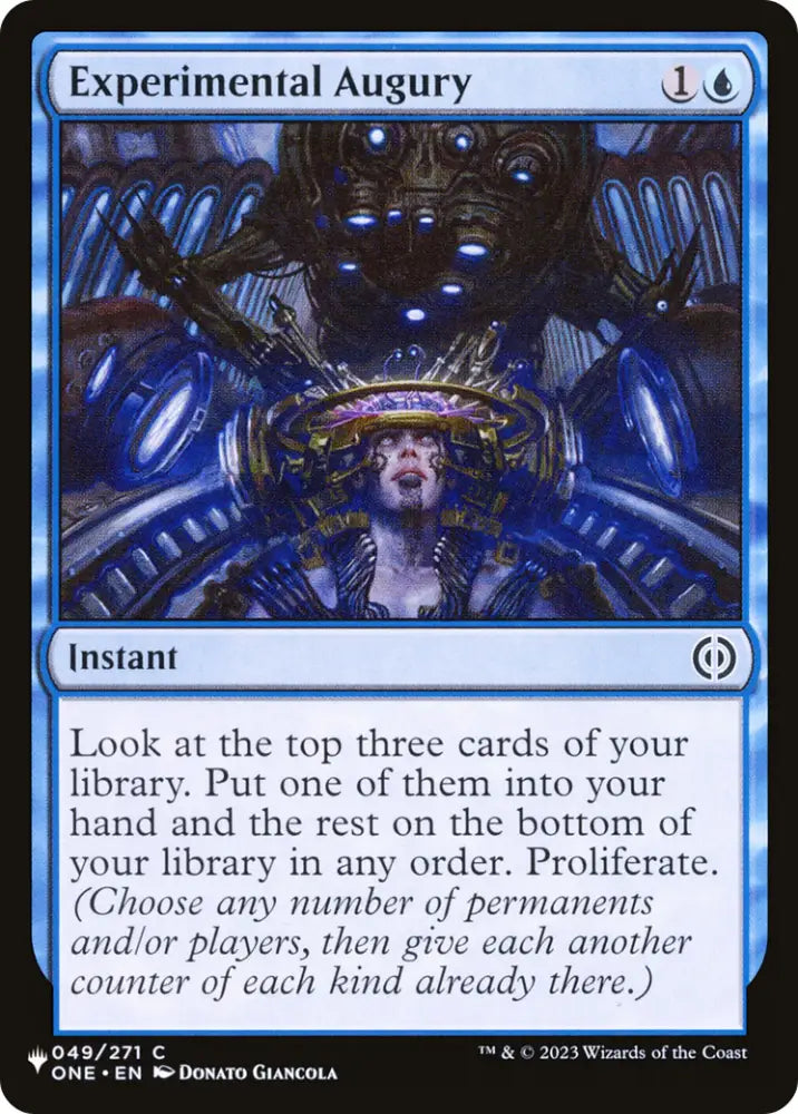Experimental Augury [The List] - MTG Single