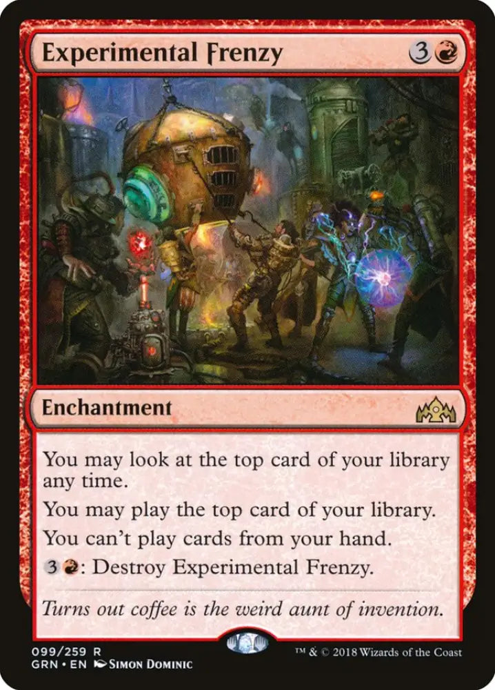 Experimental Frenzy [Guilds of Ravnica] - MTG Single