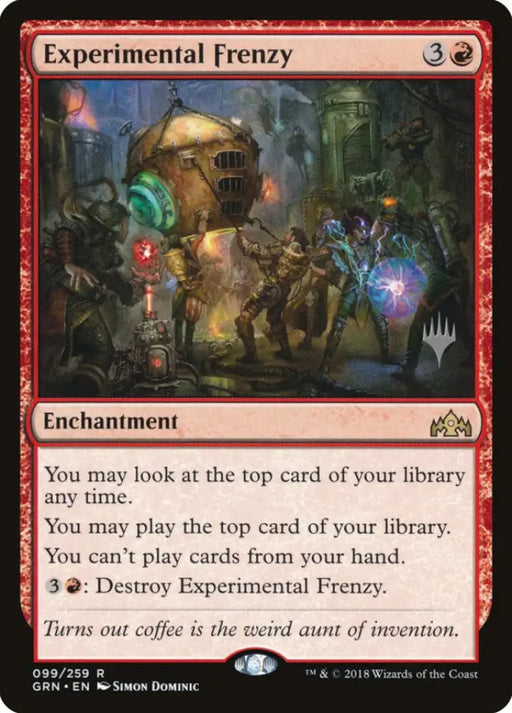 Experimental Frenzy (Promo Pack) [Guilds of Ravnica Promos] - MTG Single