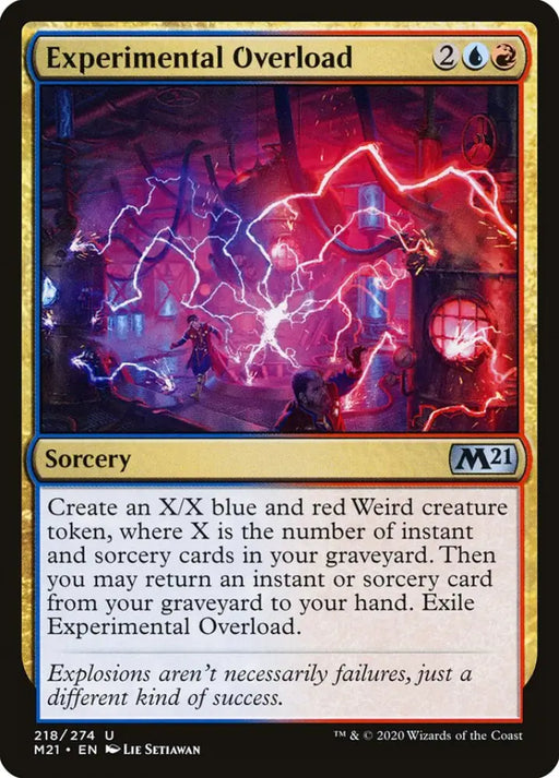Experimental Overload [Core Set 2021] - MTG Single