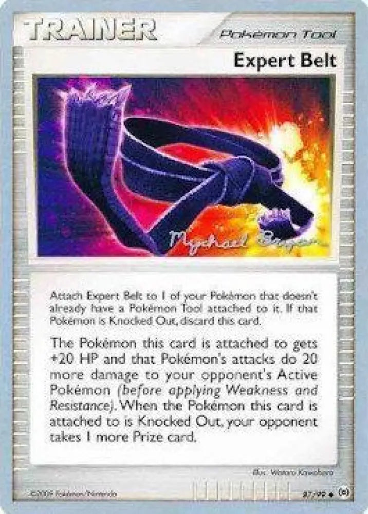 Expert Belt (87/99) (Happy Luck - Mychael Bryan) [World Championships 2010] - Pokemon Single