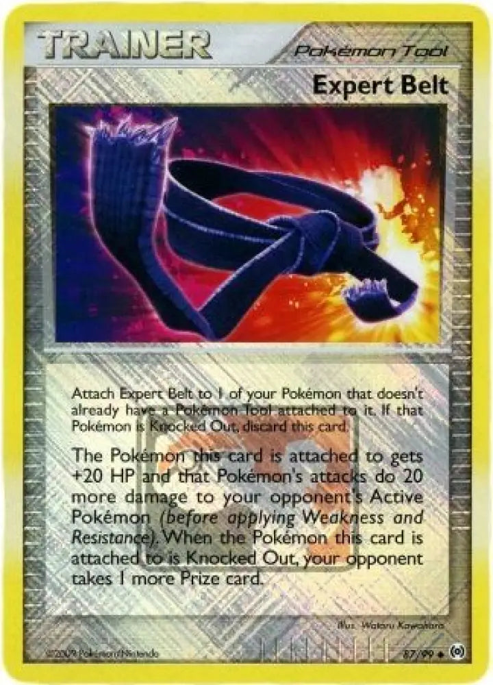 Expert Belt (87/99) (League Promo) [Platinum: Arceus] - Pokemon Single