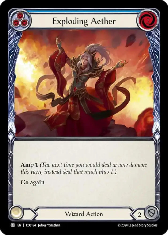Exploding Aether (Blue) [Rosetta] - Flesh And Blood Single